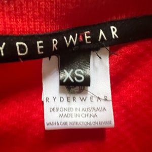 Ryderwear crop sweatshirt brand new no tags